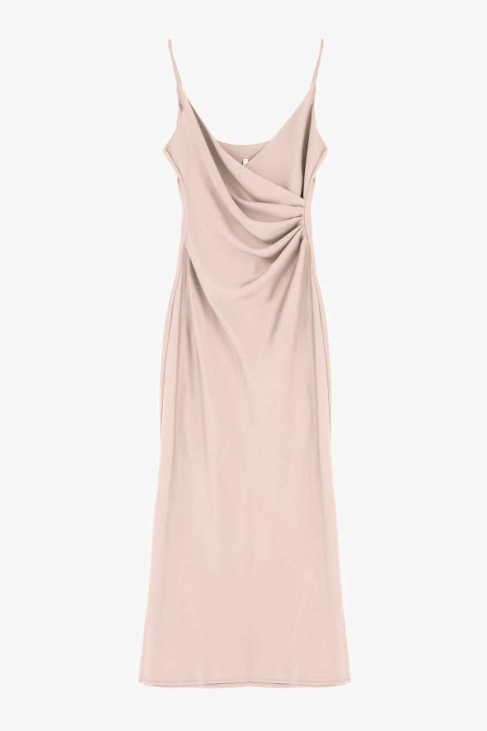 V-Neck Strapped Dress, Candy