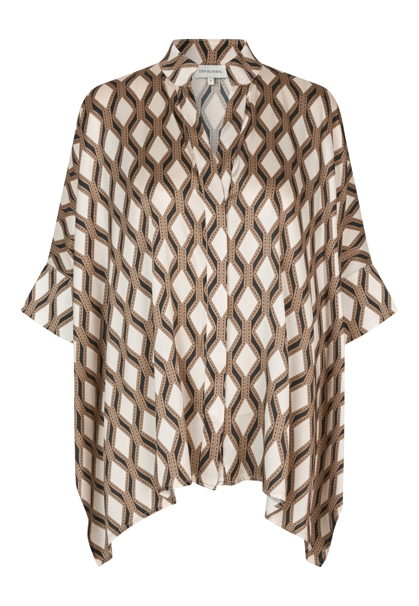 MandyDea Blus Med Standkrage, Briljant