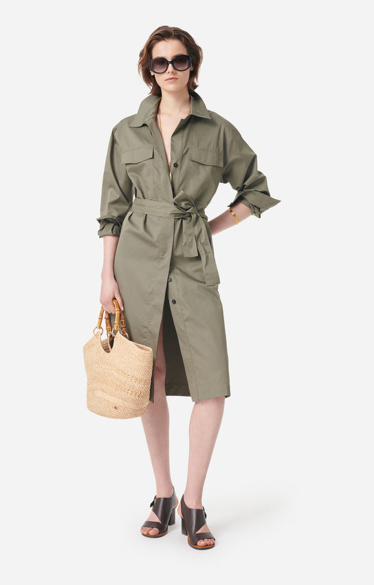 Gamba Cargo Dress, Khaki