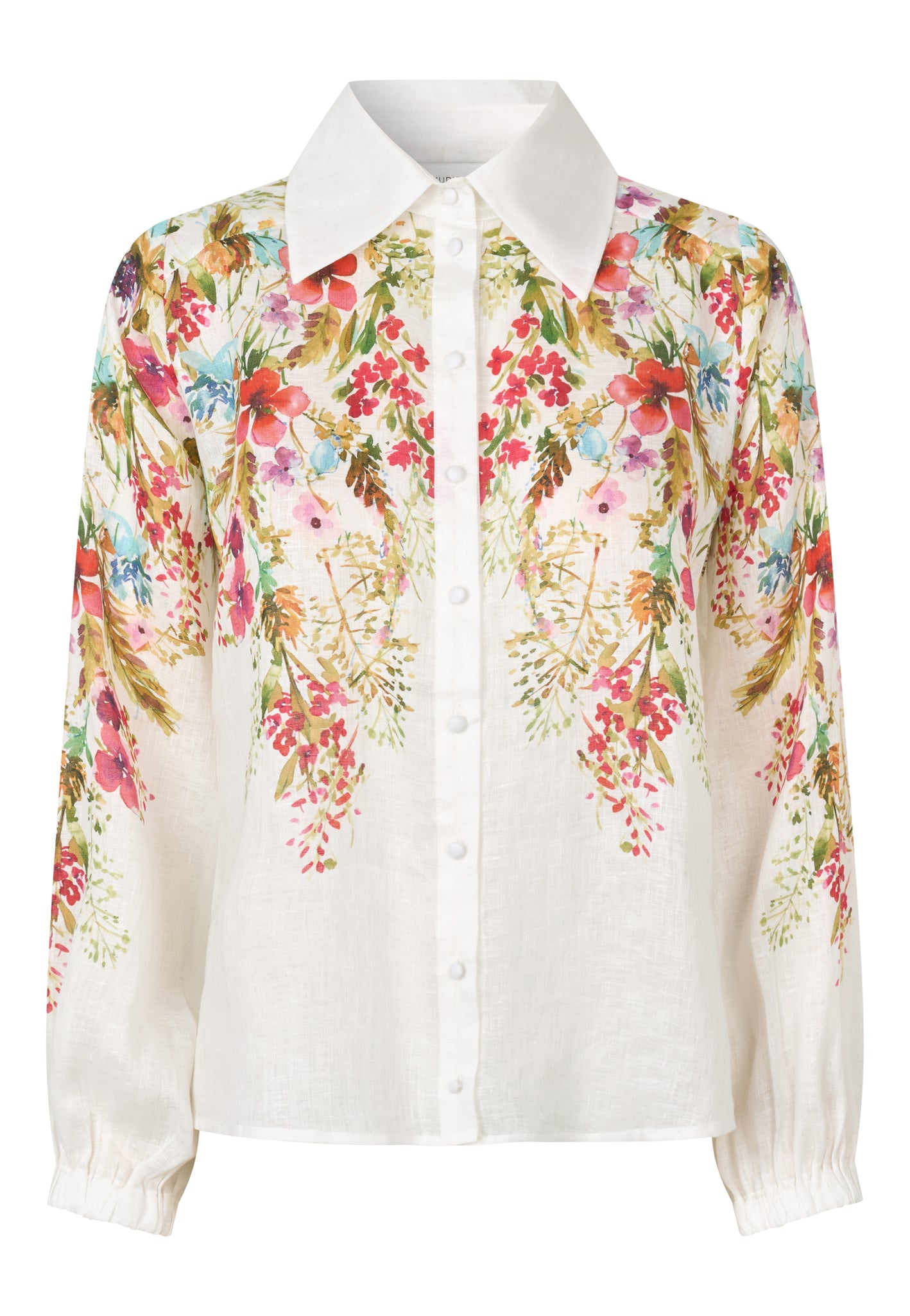 SiomaDea Skjorta Med Ballongärmar, Poetisk