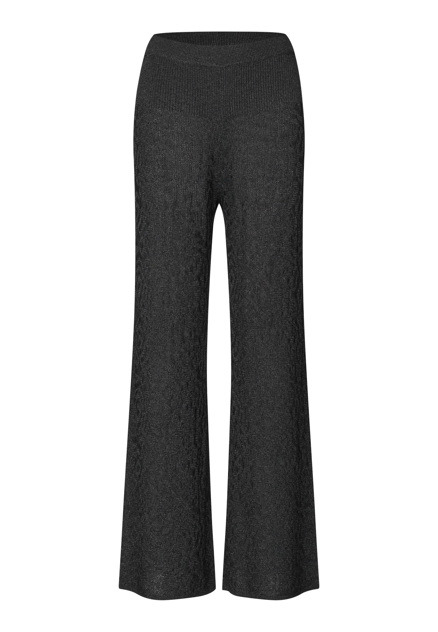 JutaDea Trousers Knitted, Animal Black