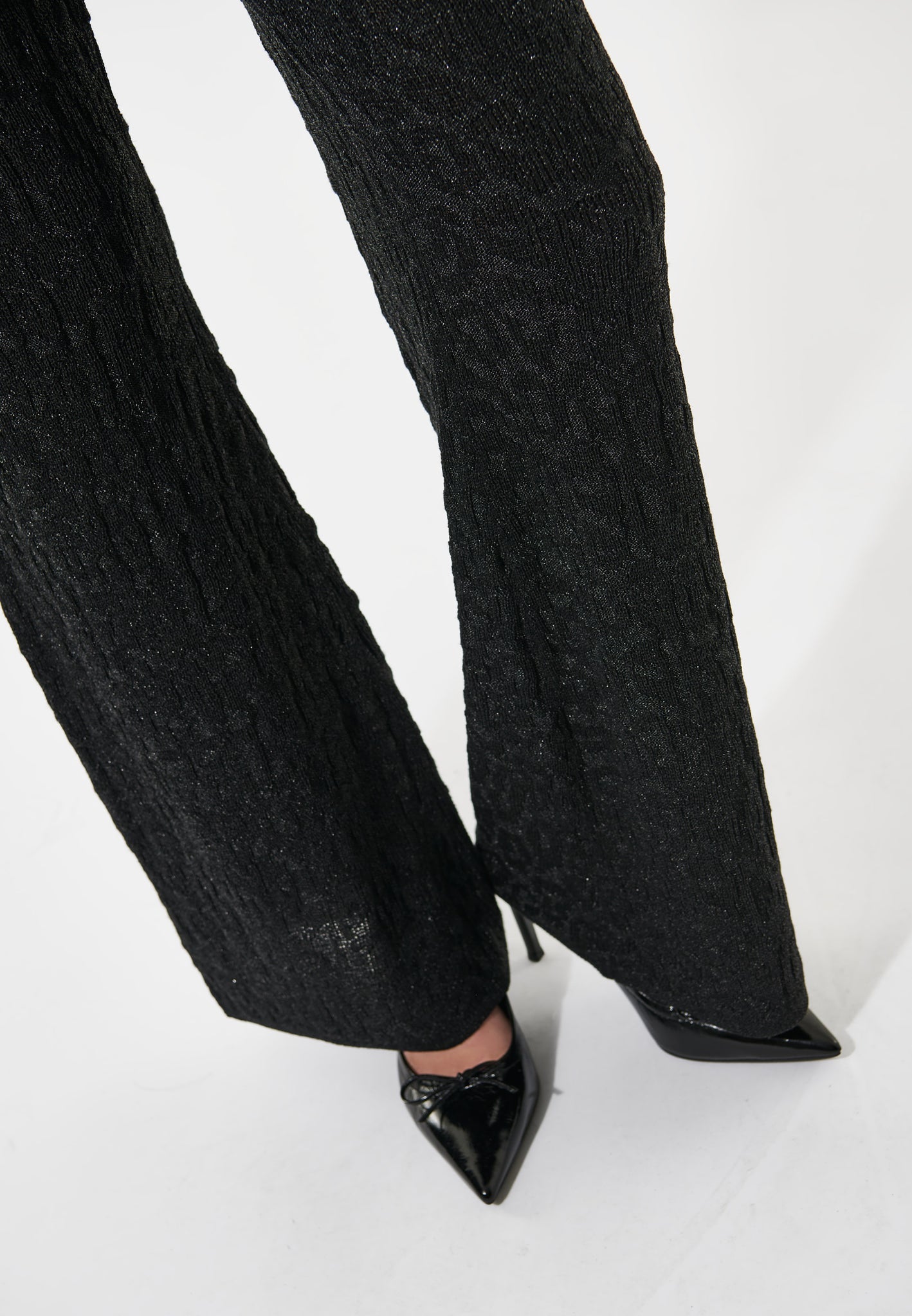 JutaDea Trousers Knitted, Animal Black