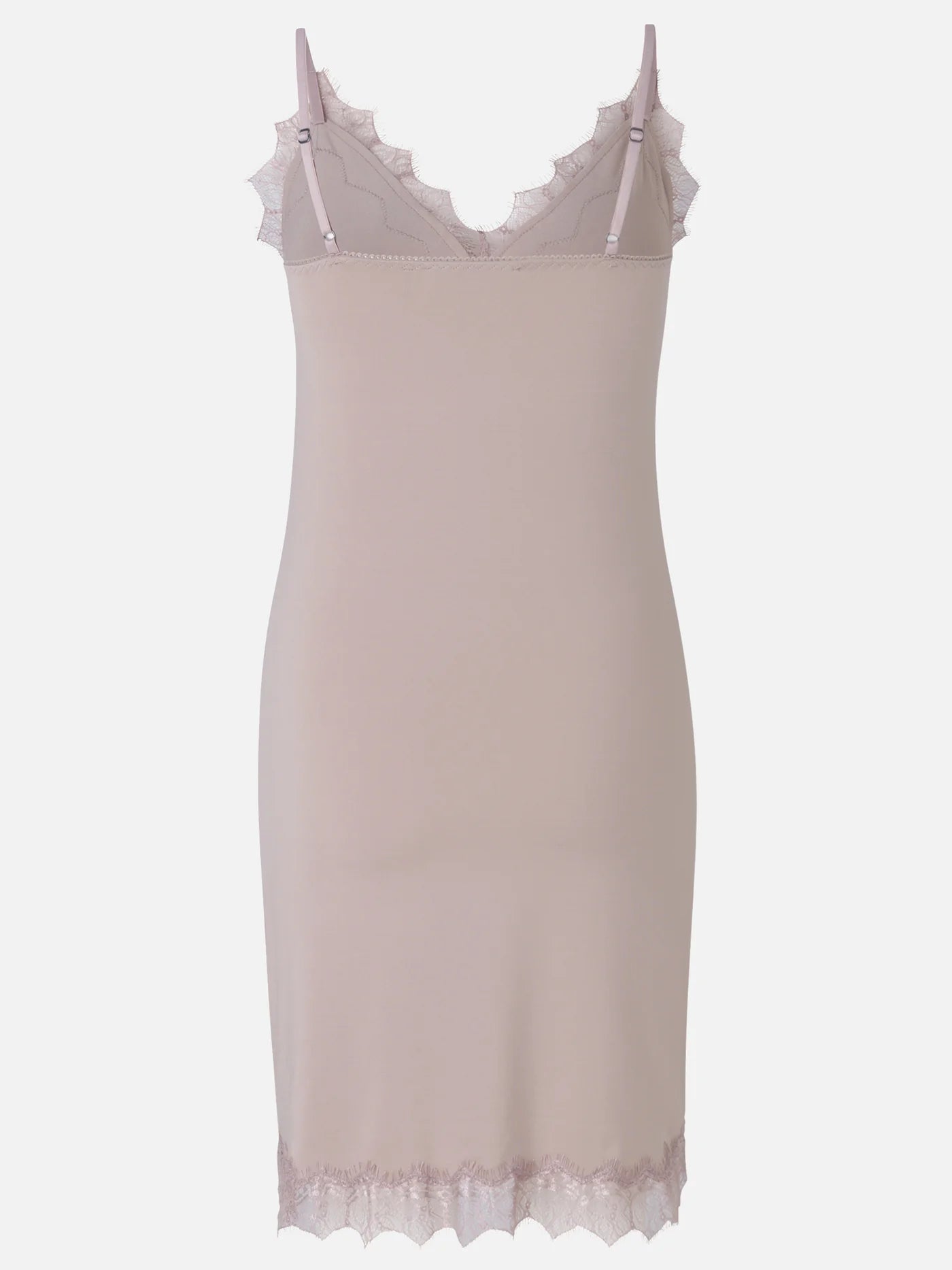 Axelbandsklänning, Vintage Puder