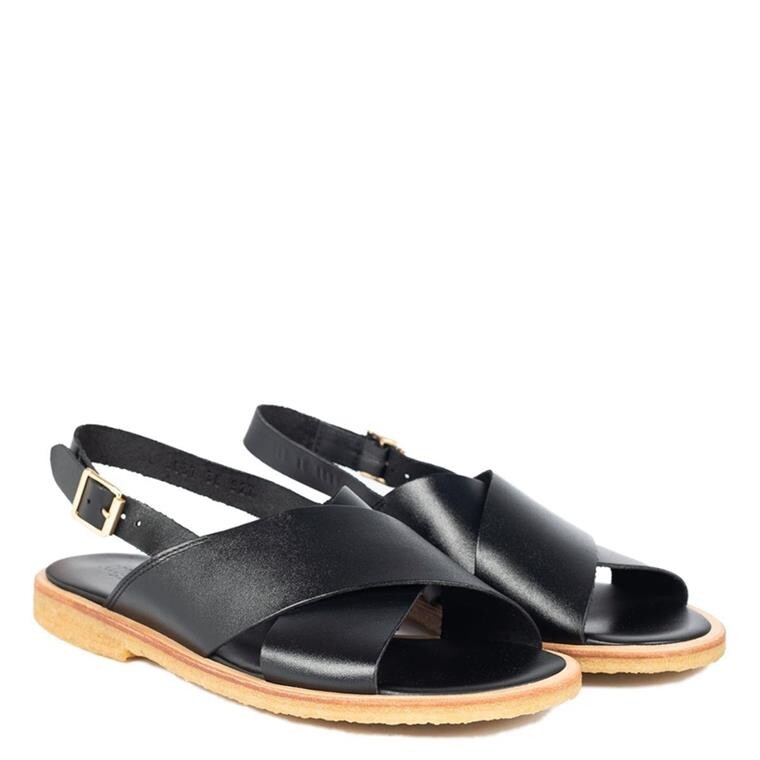 Klassisk korssandal, svart