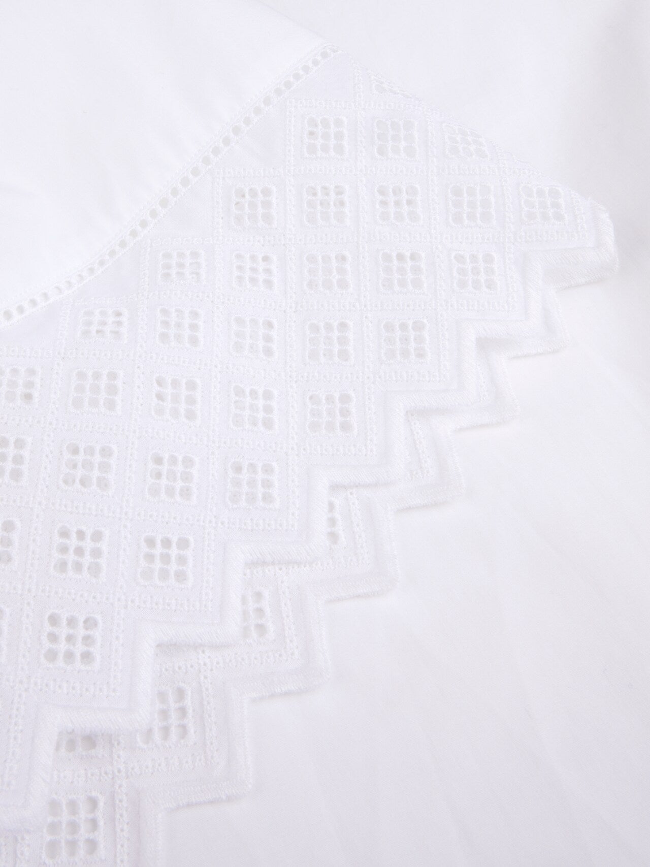 Leona Blouse Wide Sleeves, White