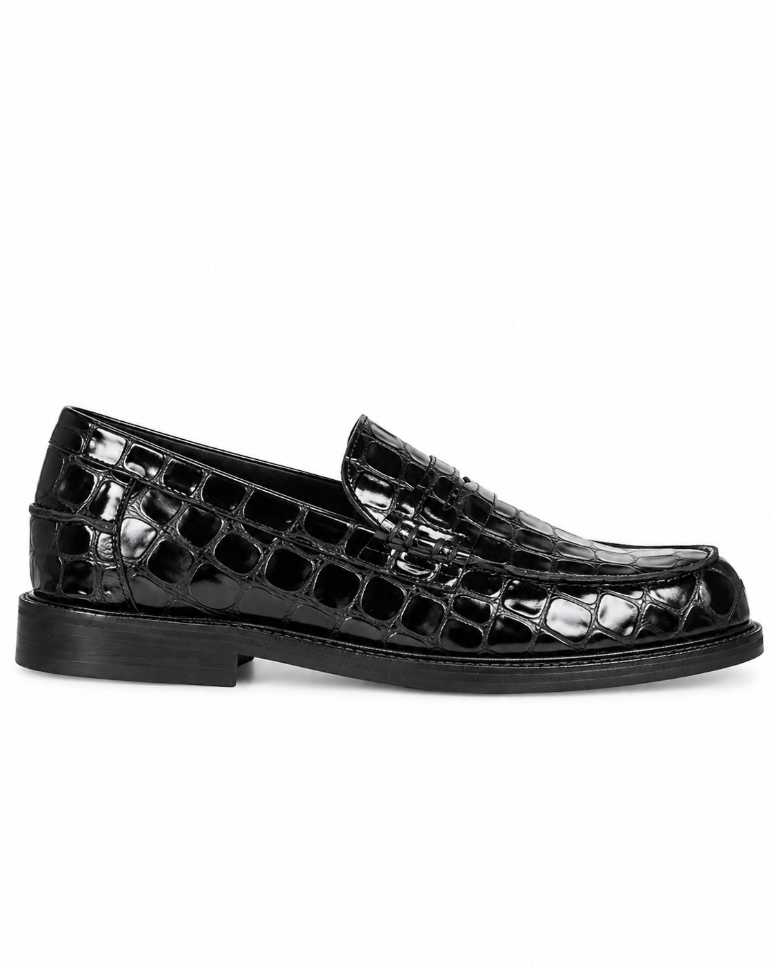 Loafer Croc, Svart