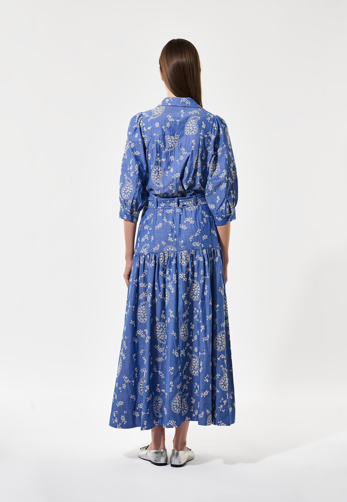 PalmaDea Klänning, Blommig Paisley