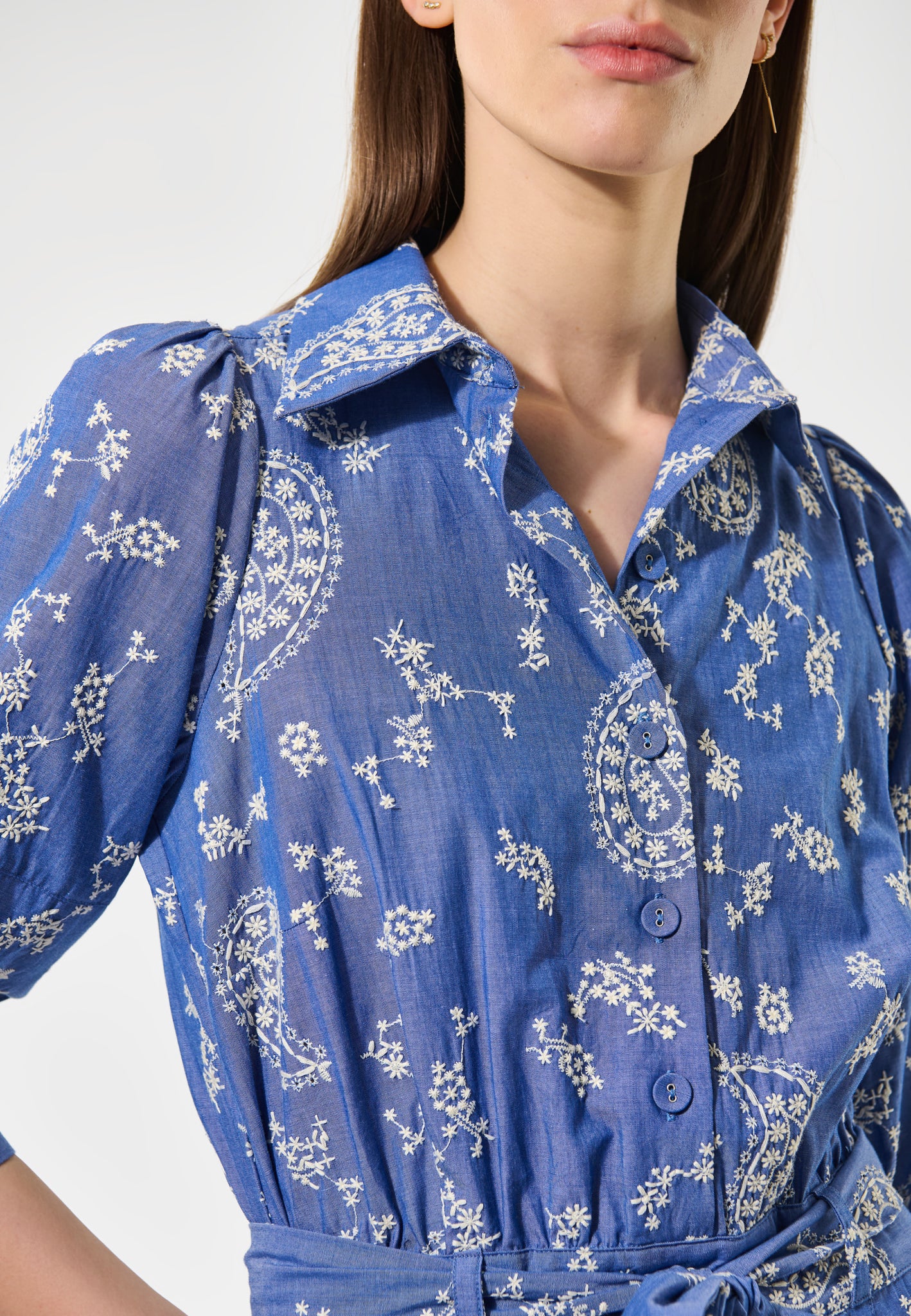 PalmaDea Klänning, Blommig Paisley