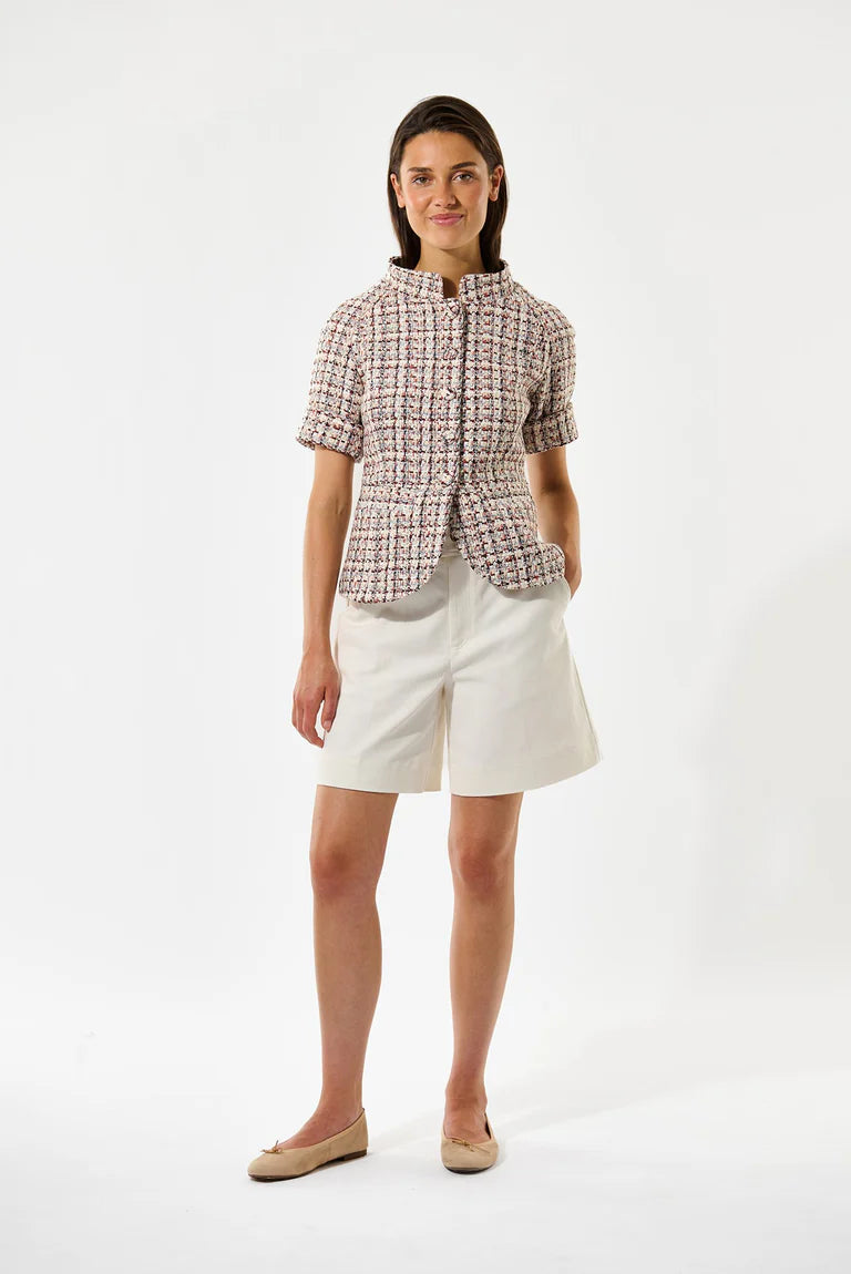 Augustina Jacket, Lurex Check