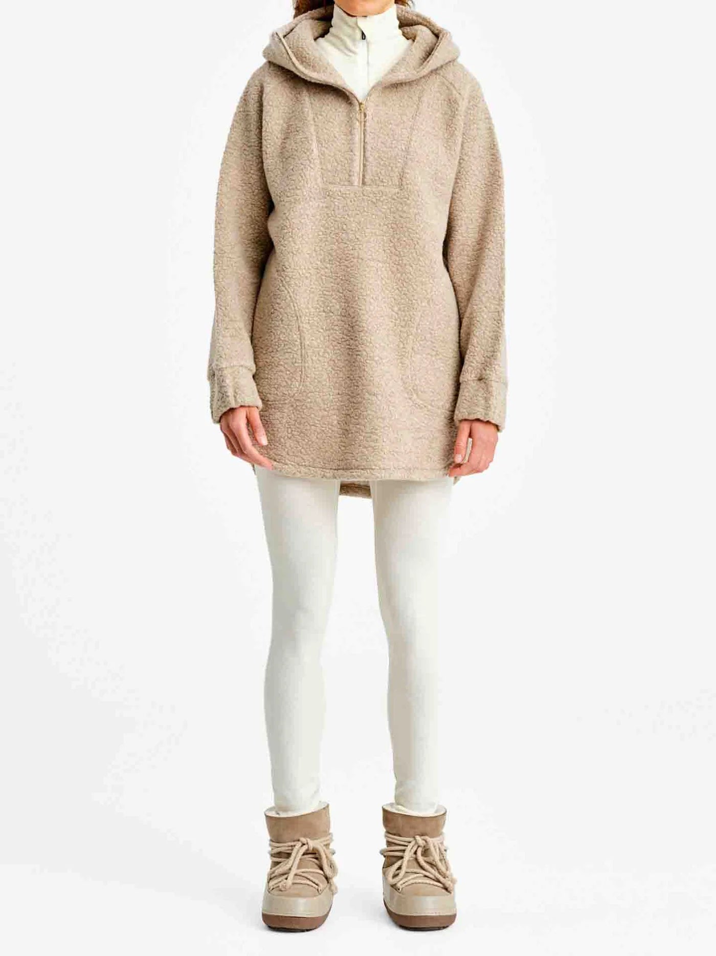 Alta Shearing Hoodie, Kamel