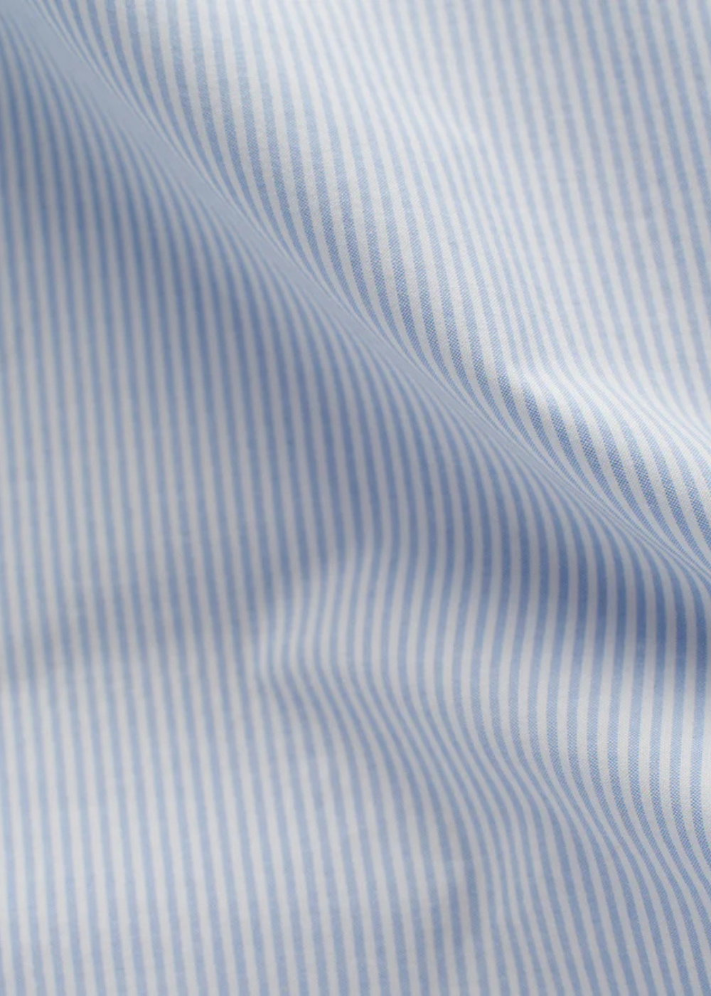 Bolette Nightgown, Blue - Vintage Stripe