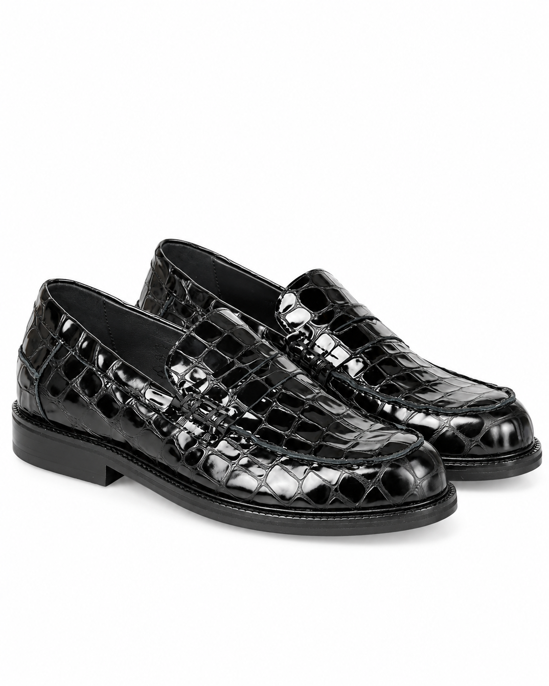 Loafer Croc, Svart