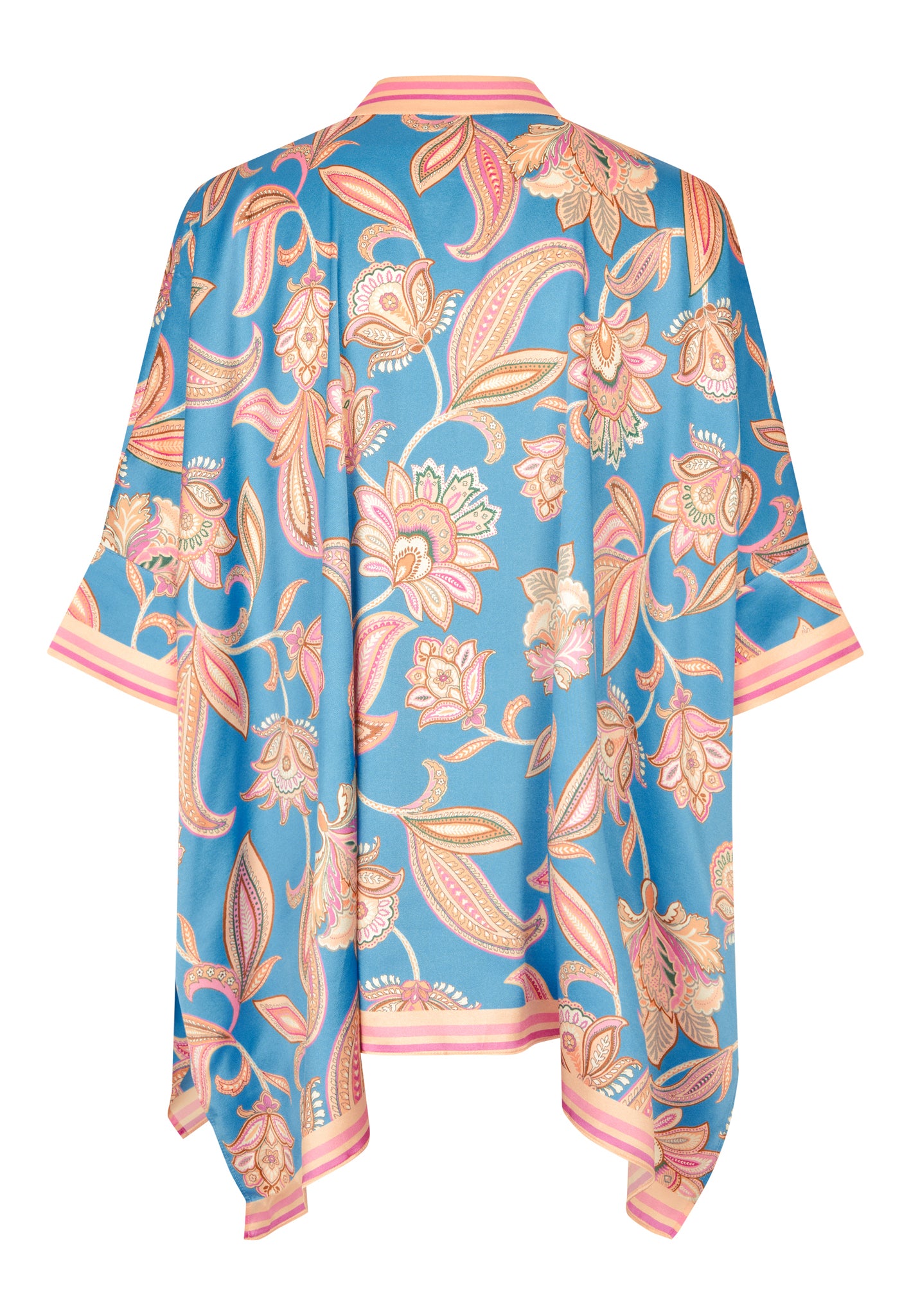 MandyDea Bluse, Grand Paisley Ocean