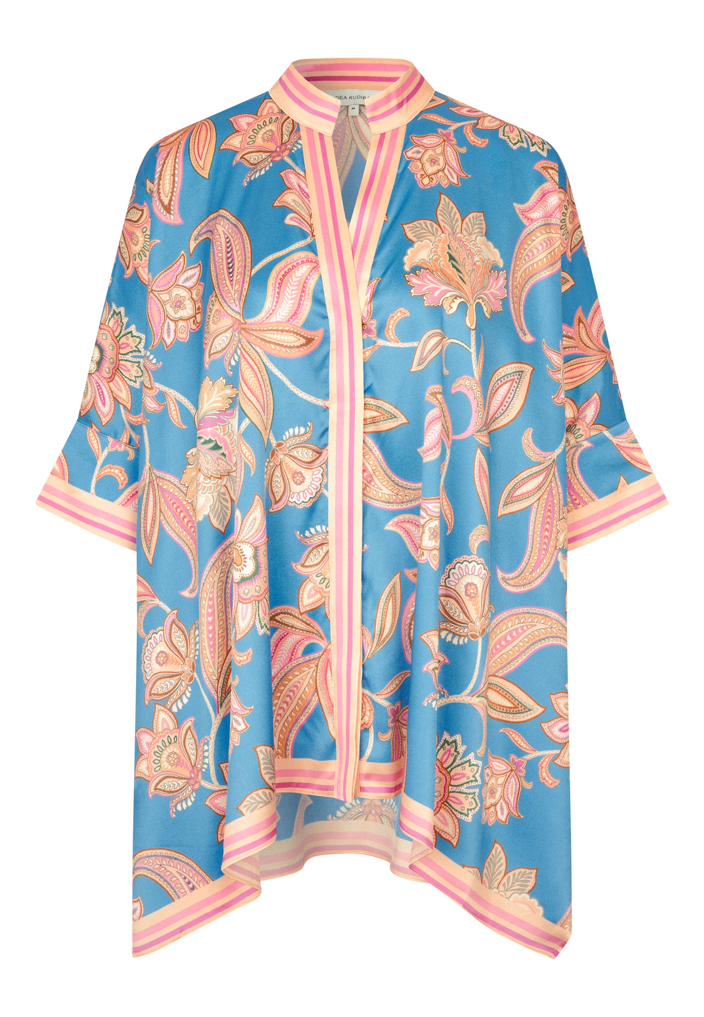 MandyDea Bluse, Grand Paisley Ocean