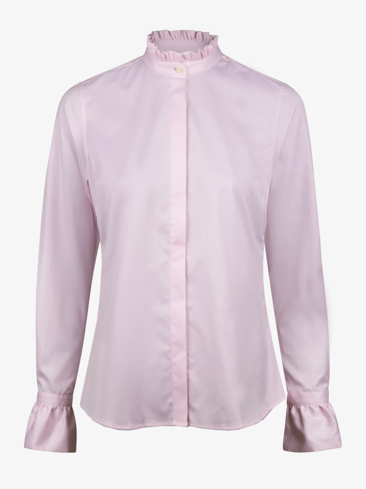 Darya Skjorta Med Volanger, Ljusrosa