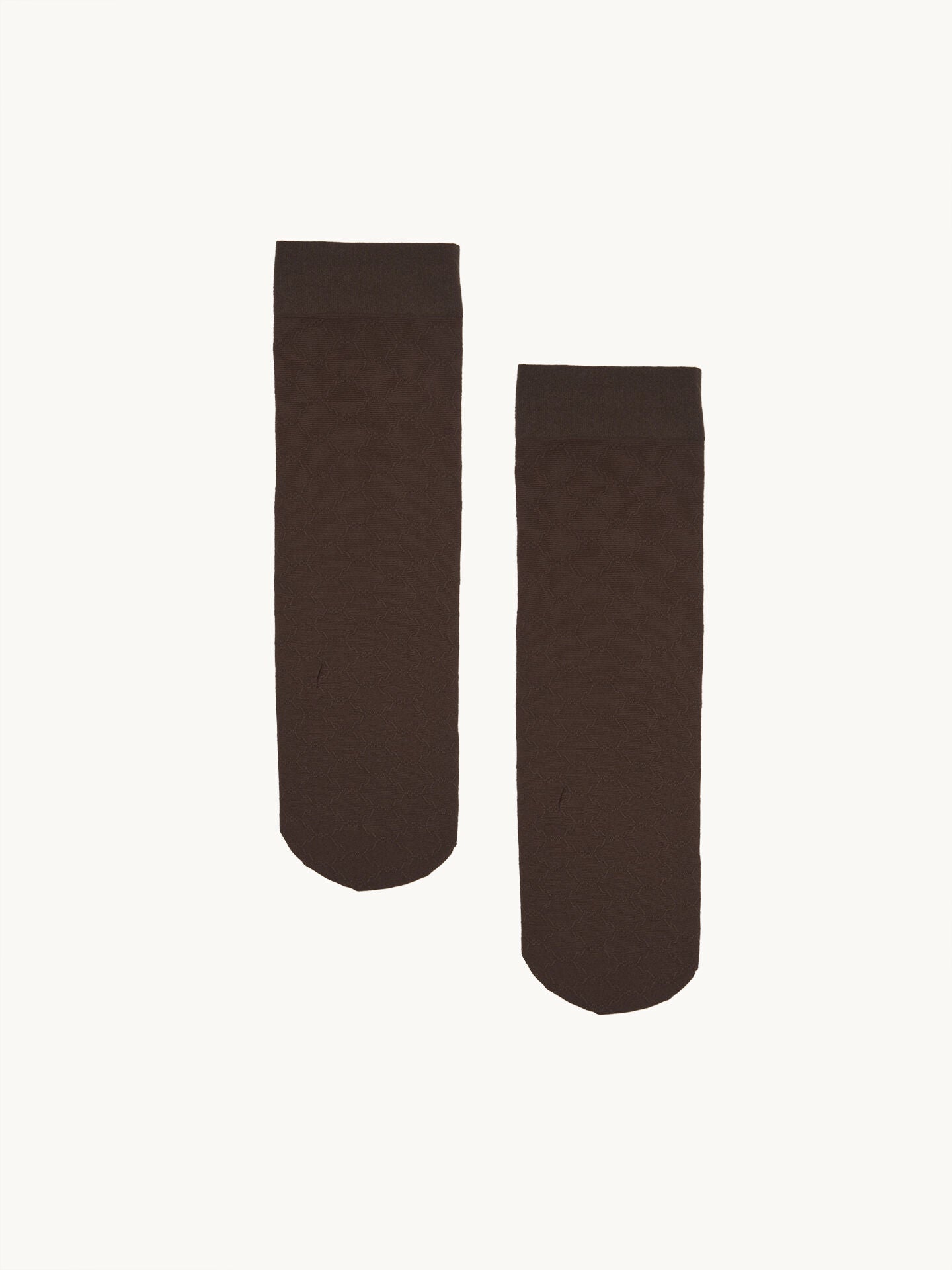 Knästrumpor med genomskinliga mönster, umbra