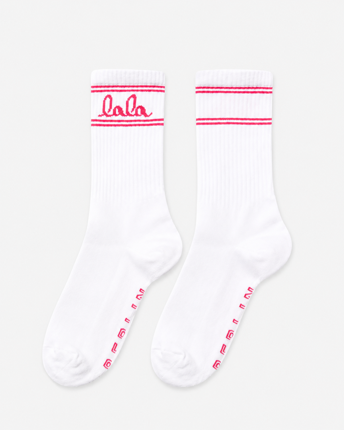 Sami Socks, White/Pink
