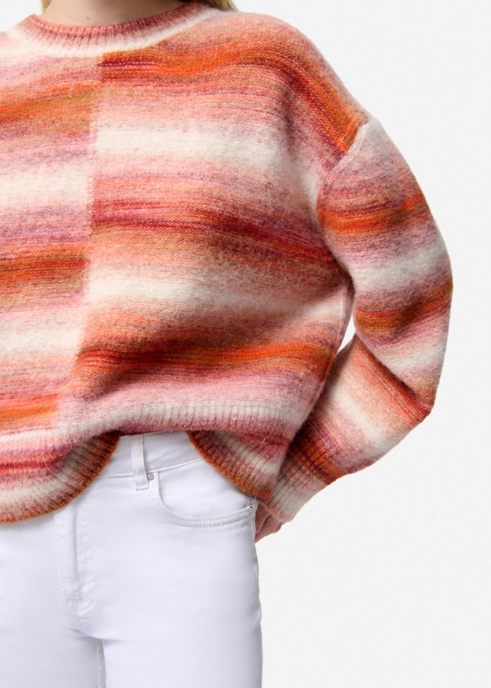 Faustine, Rundhalsad Tröja, Amber