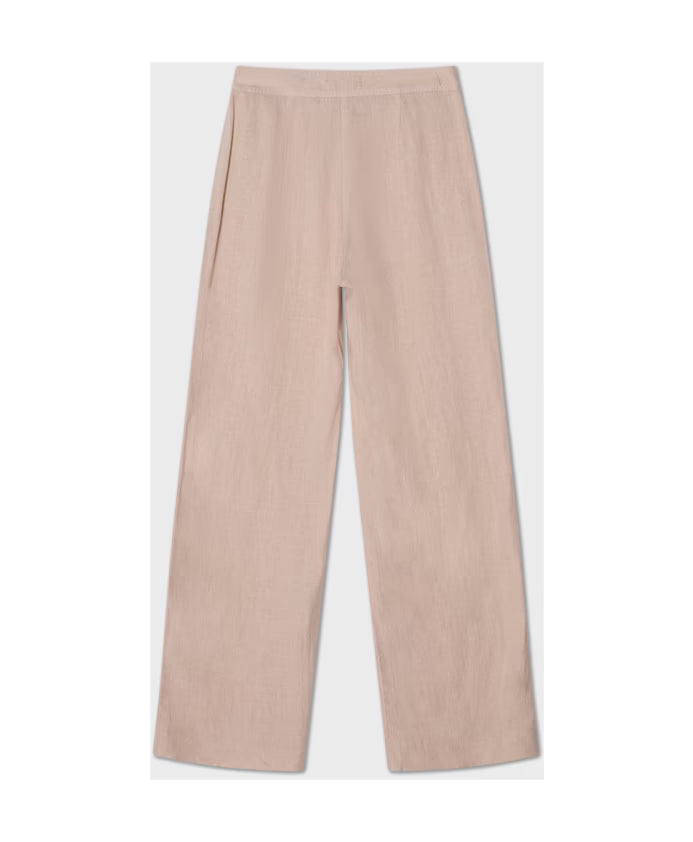 Pim Linnen Trousers, Light Rose