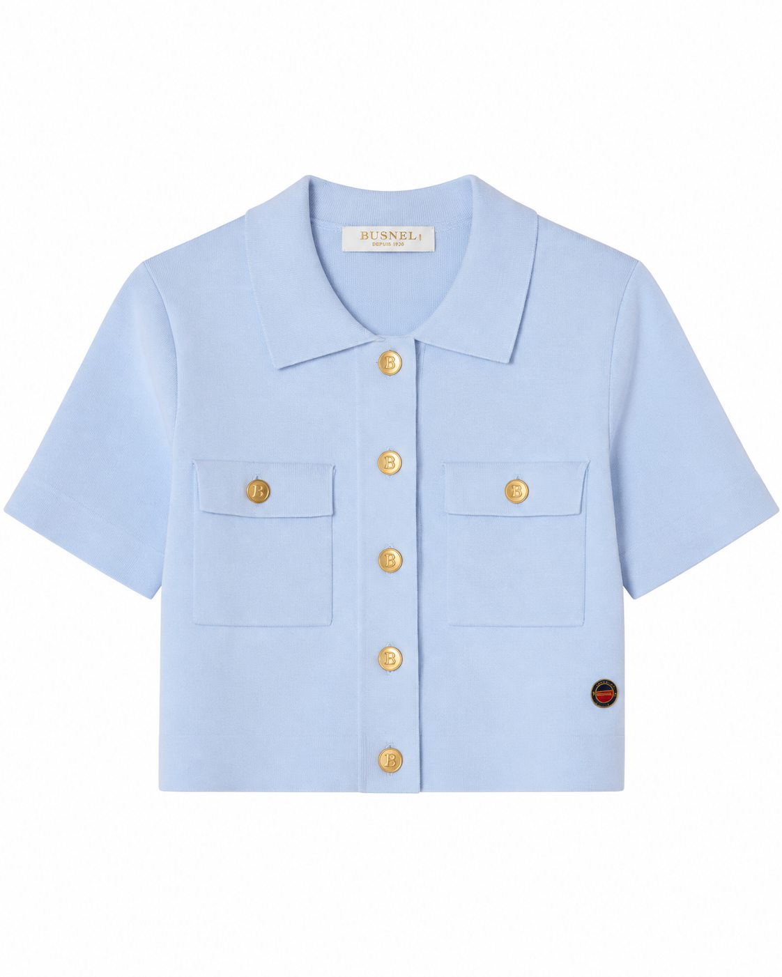Valery Strickjacke, Eisblau