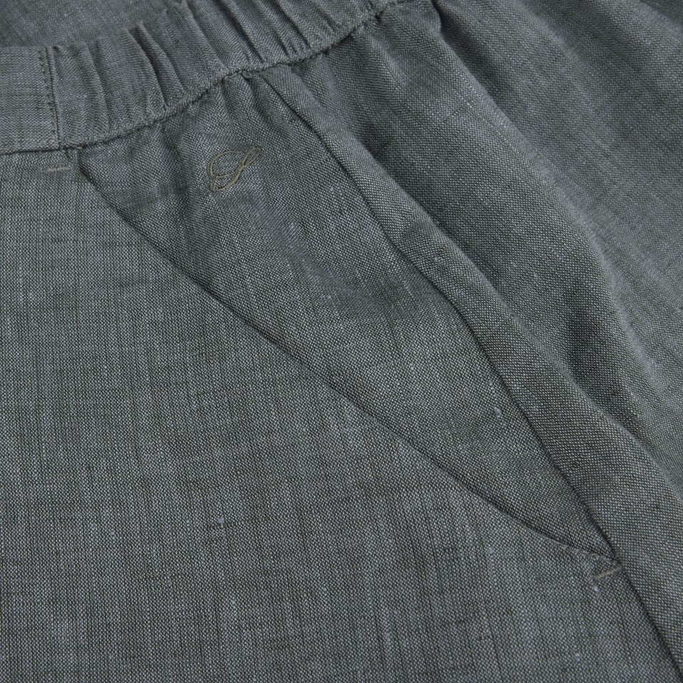 Elina - Cina Linen Skirt, Grey