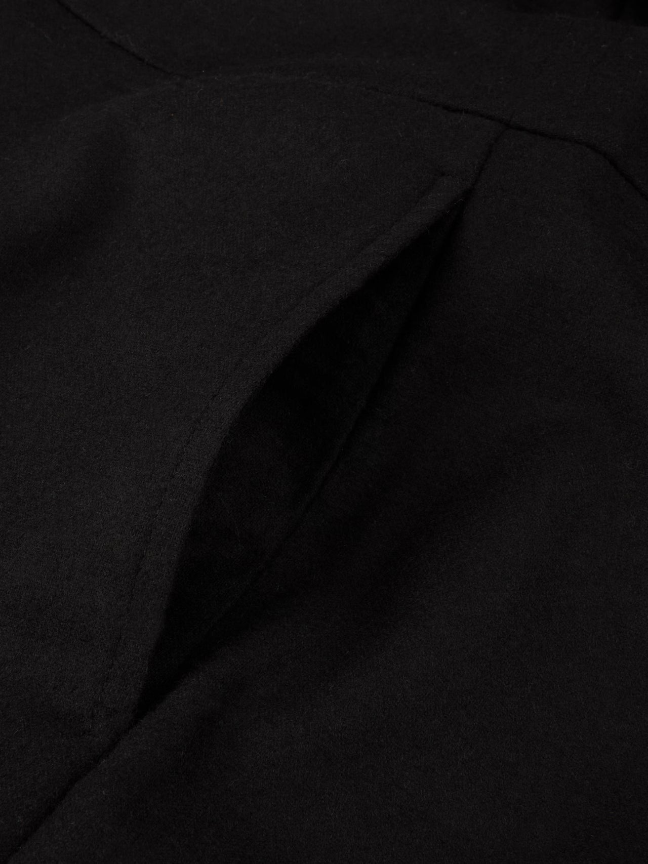 Jayda Wool Pants, Black