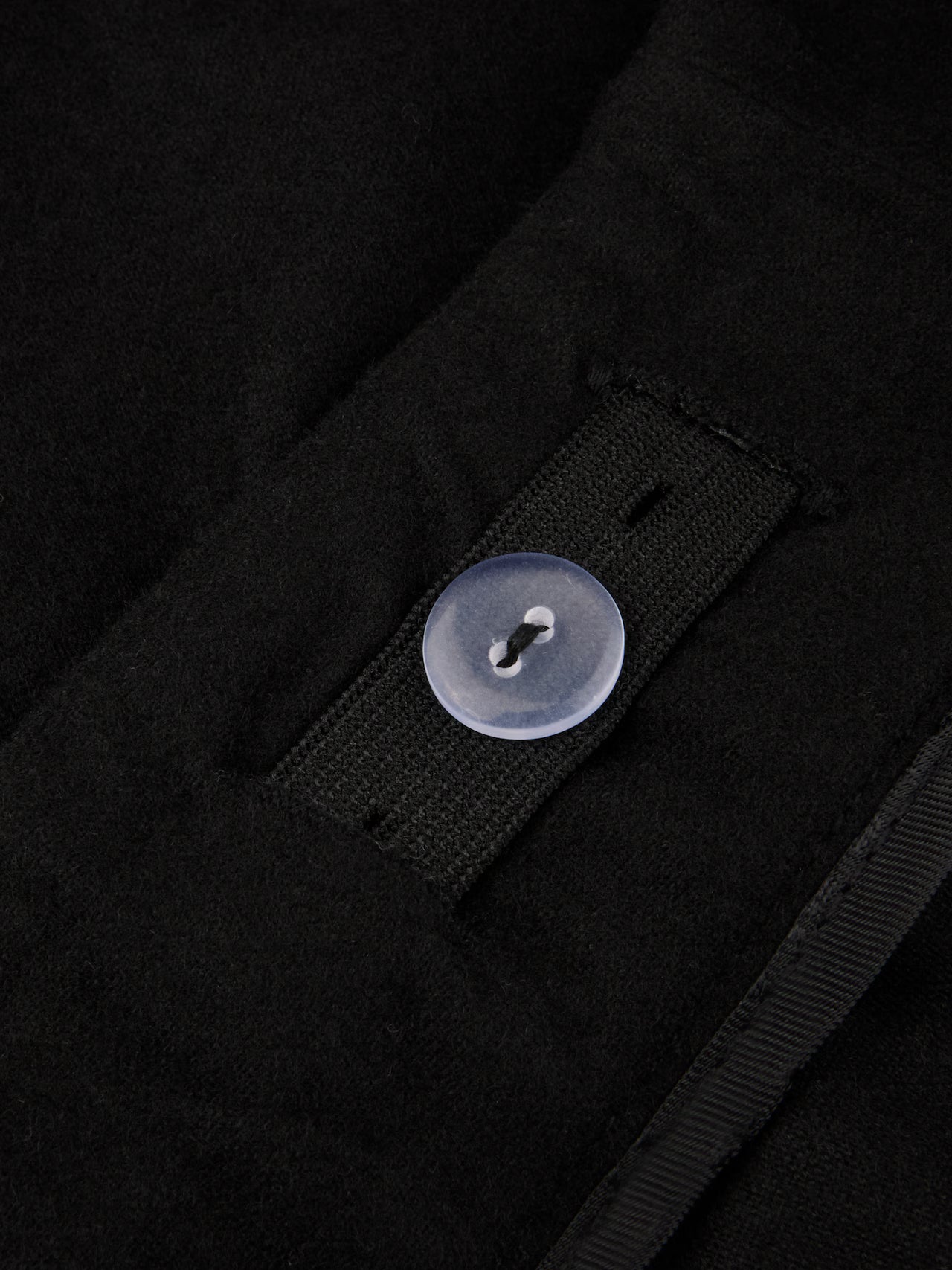 Jayda Wool Pants, Black