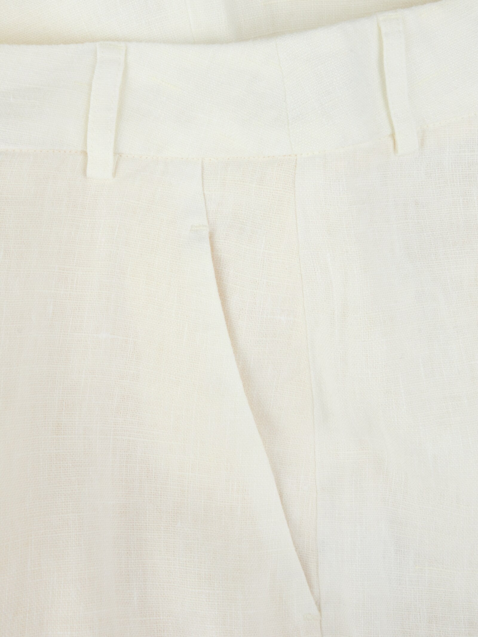 Louise Linen Pants, Offwhite