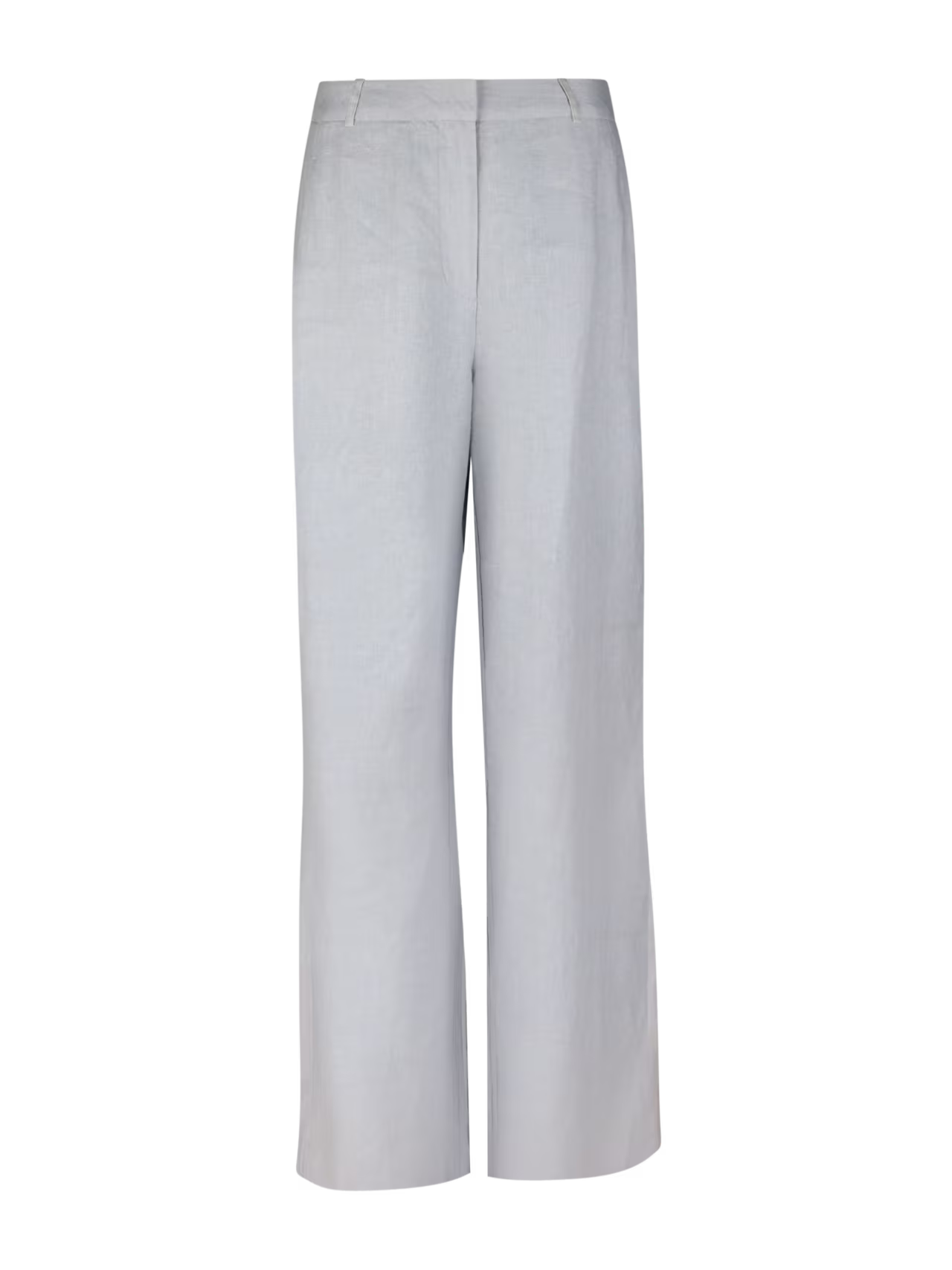 Louise Linen Pants, Light Grey