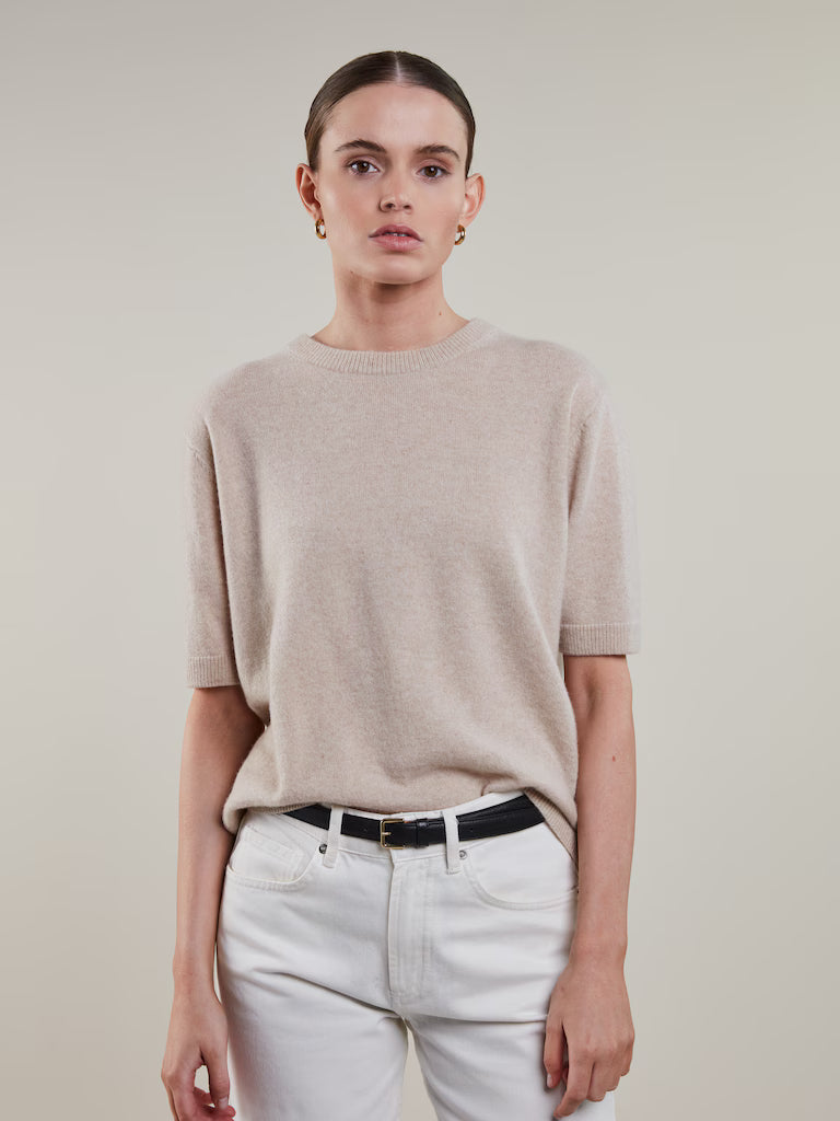 Janet Beige kashmirtop