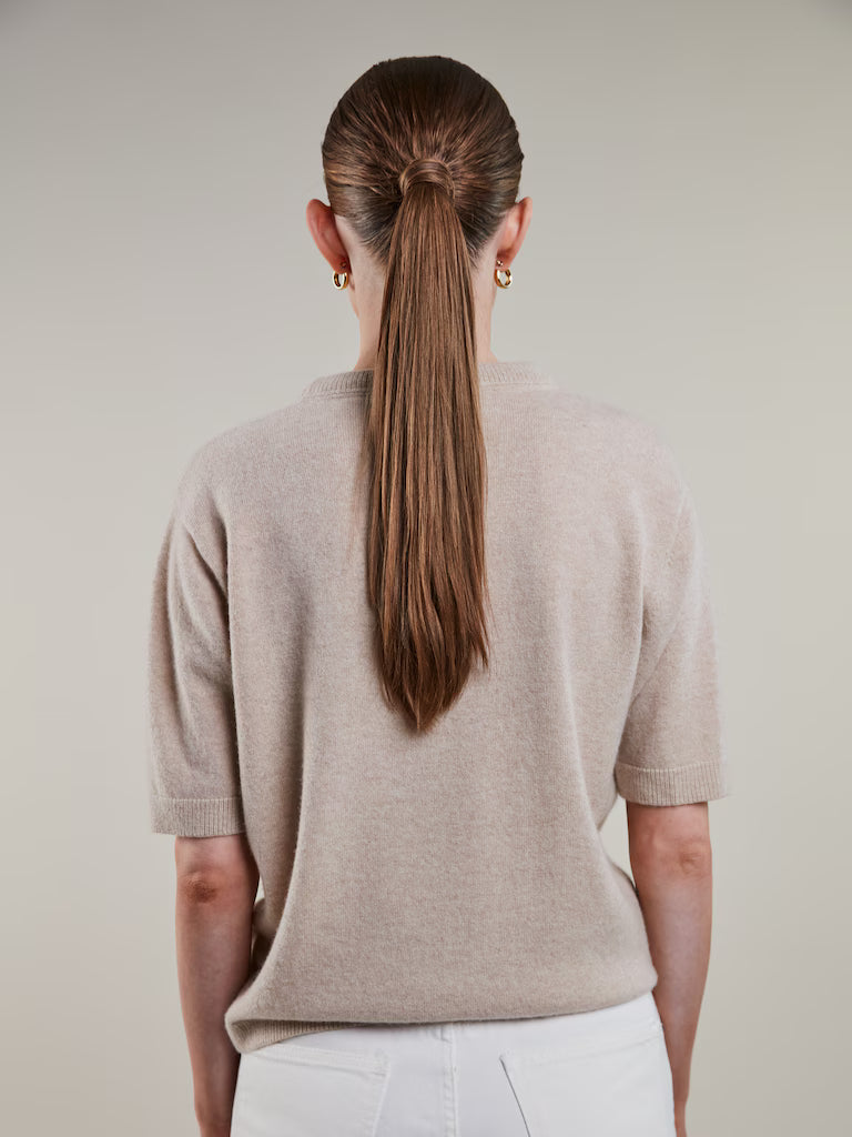 Janet Beige kashmirtop