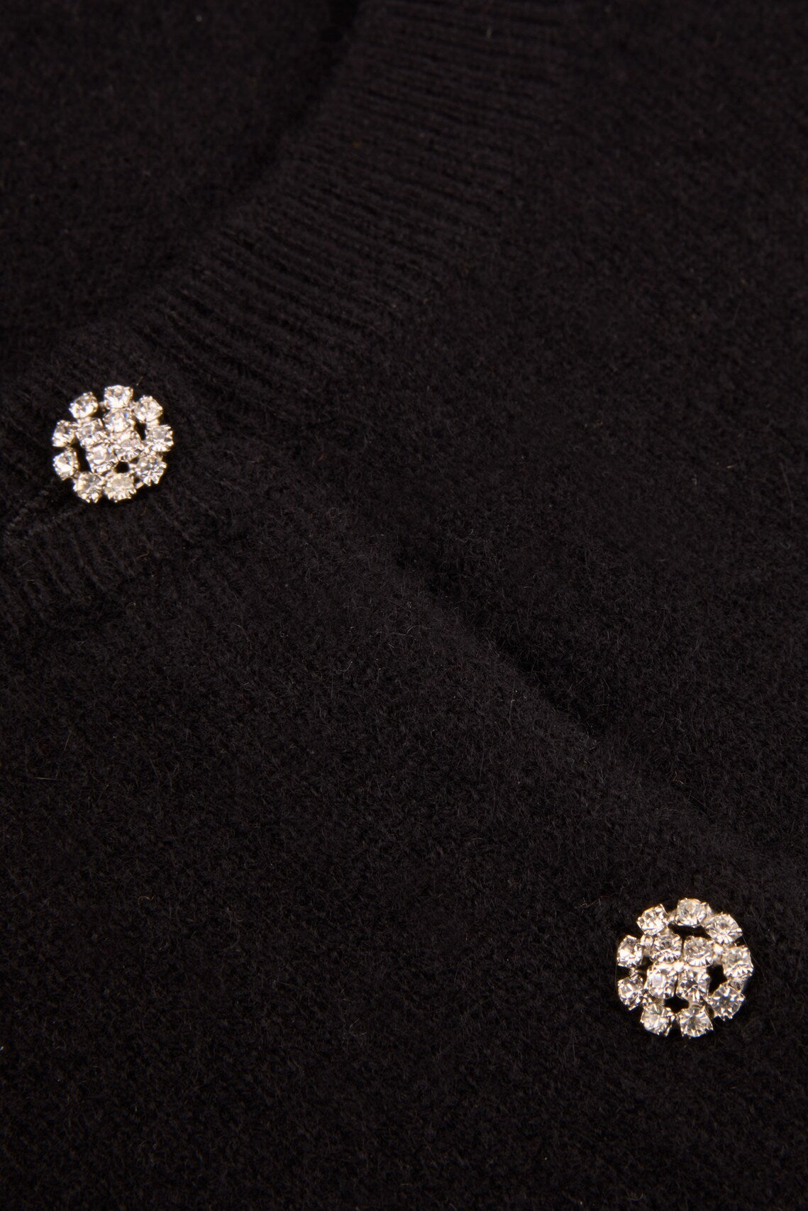 Ilva Cashmere Cardigan, Svart