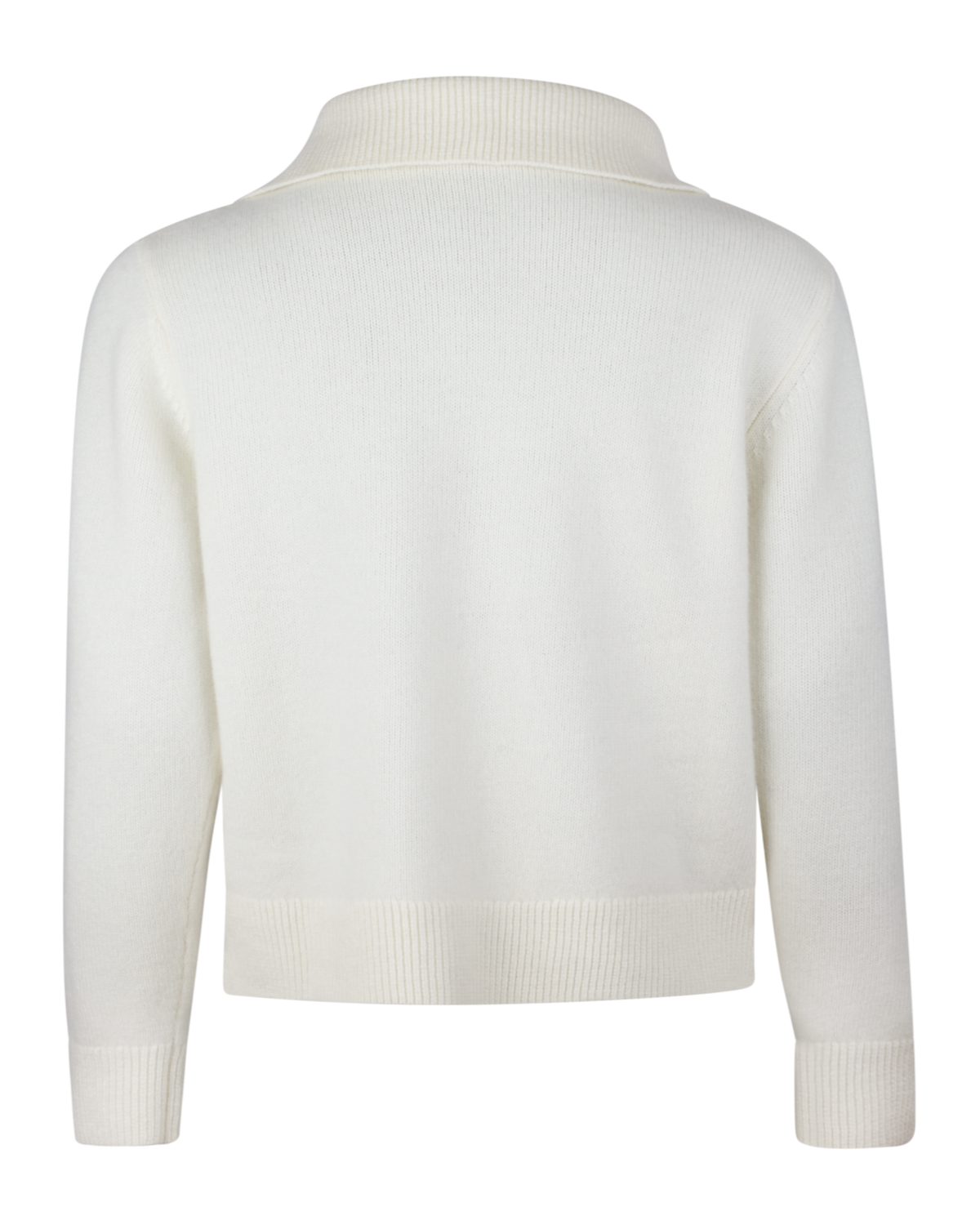 Myla Half Zip Sweater, Offwhite