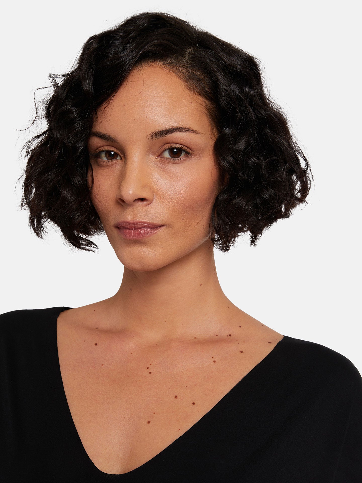 Aurora ren skär klänning, svart