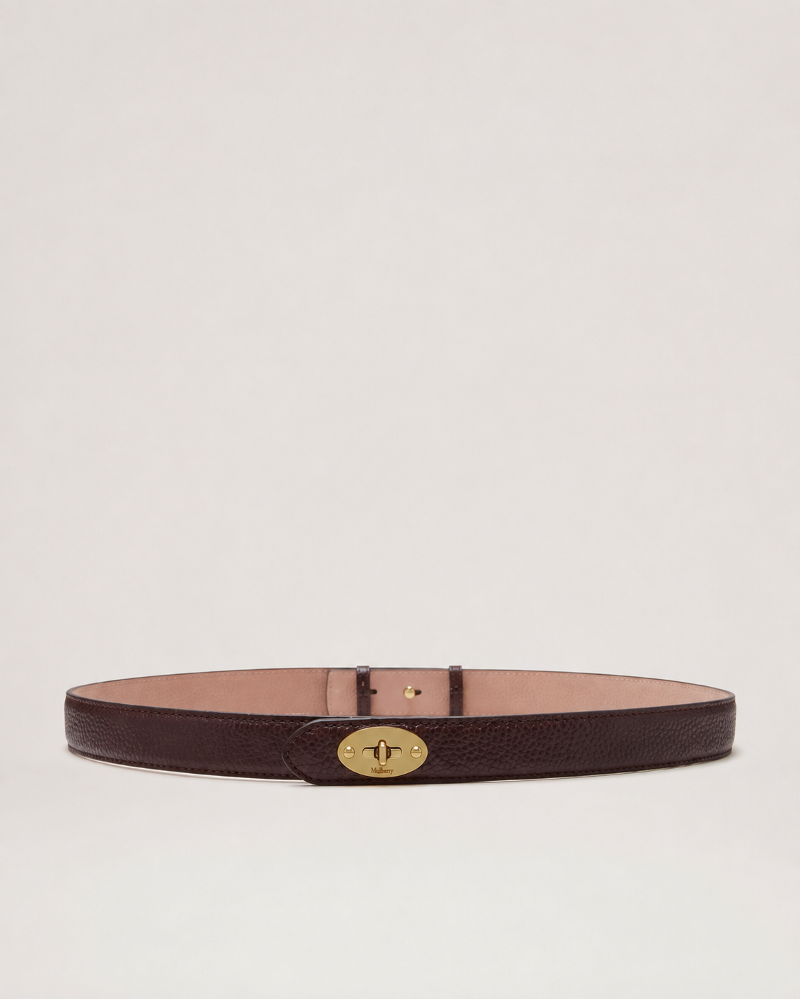 Darley Belt, Oak, Golden Toned