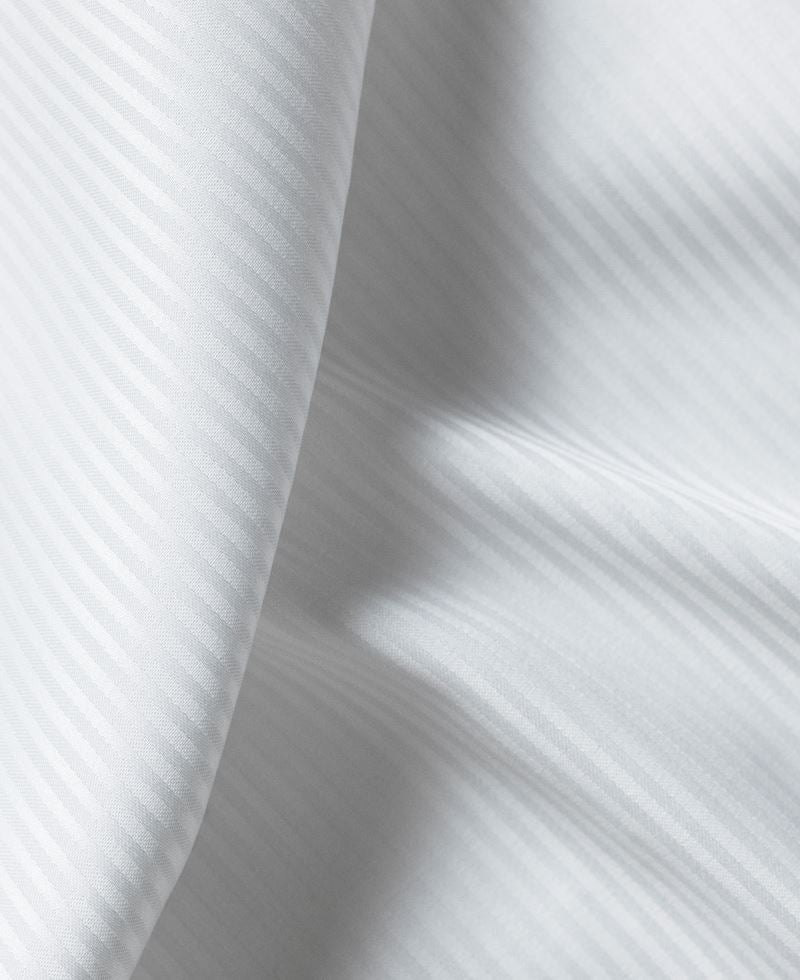 Anna Pajamas, Satin Woven White Stripe