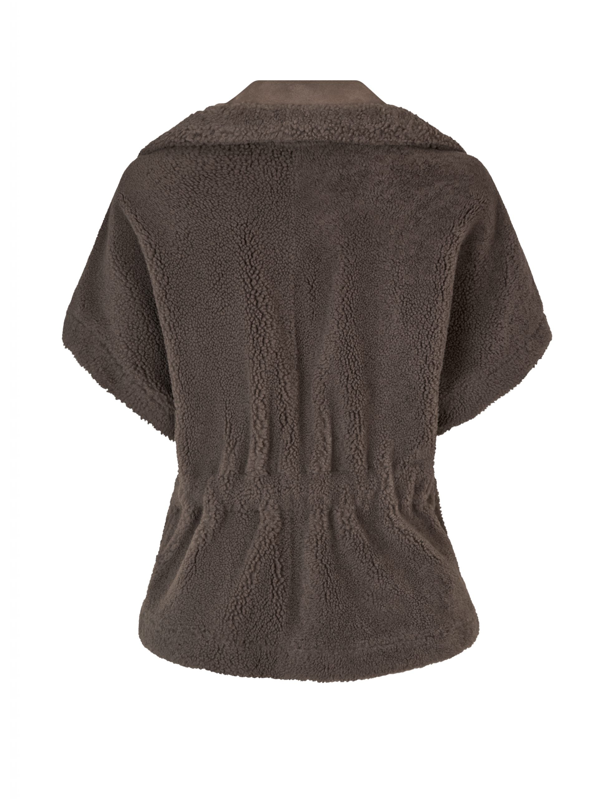 Asdis vändbar väst, brungrå