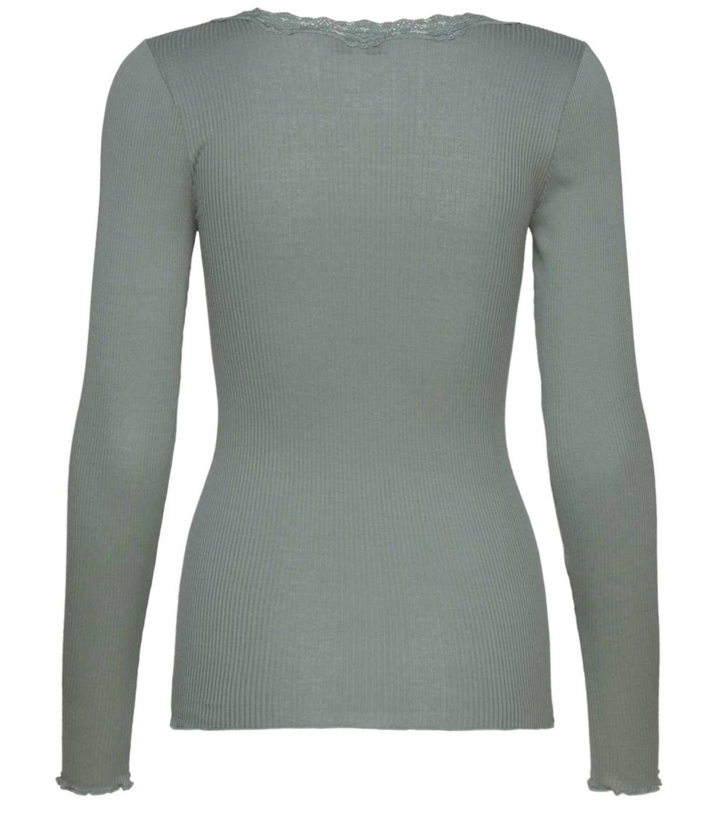 Babette LS U-ringad tröja, chinois grön