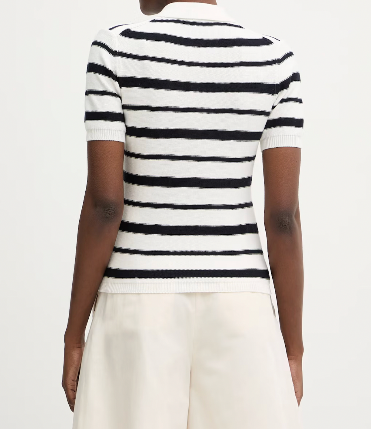 Carioca Polo Striped, White / Blue