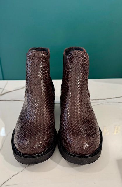 Chelsea, Handvävd Stövel, Brun