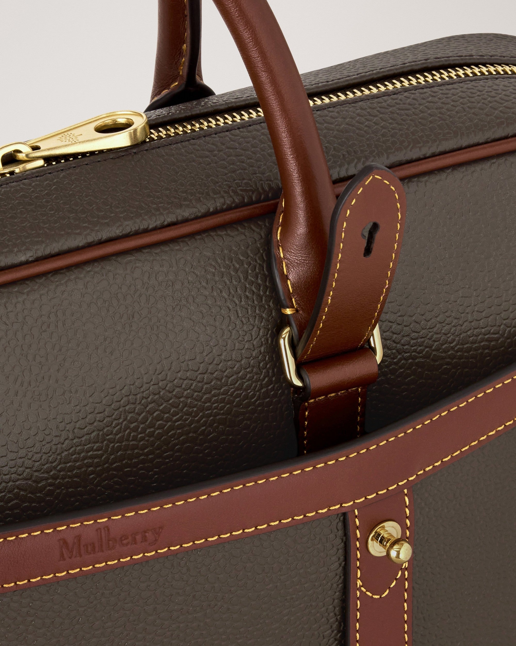 Heritage Aktentasche, Mole - Cognac