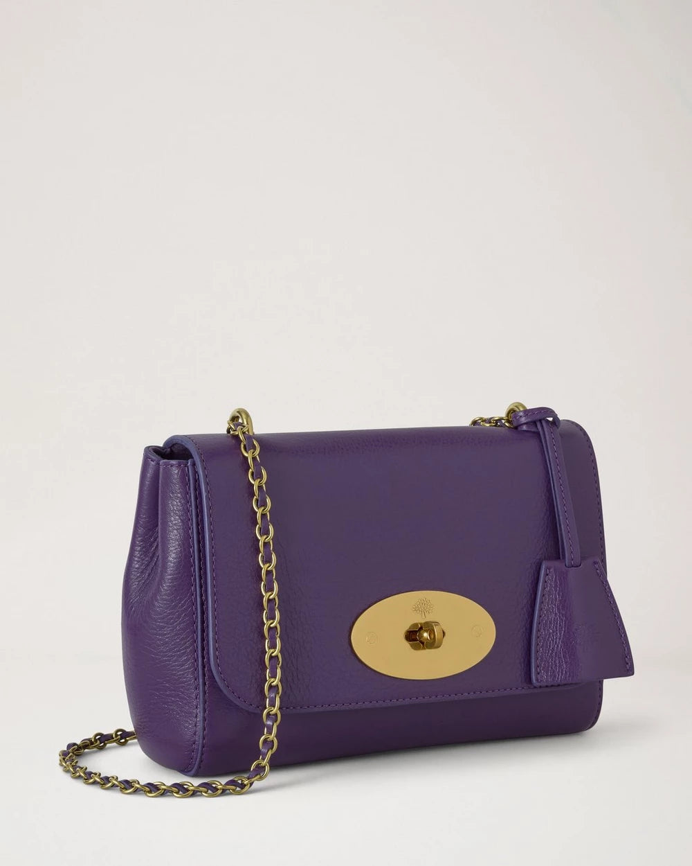 Lily Amethyst Högglans Läder