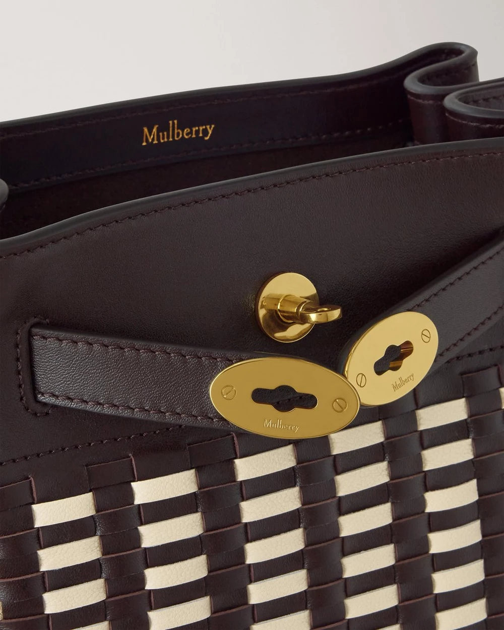 Islington Bucket, Ebony - Eggshell