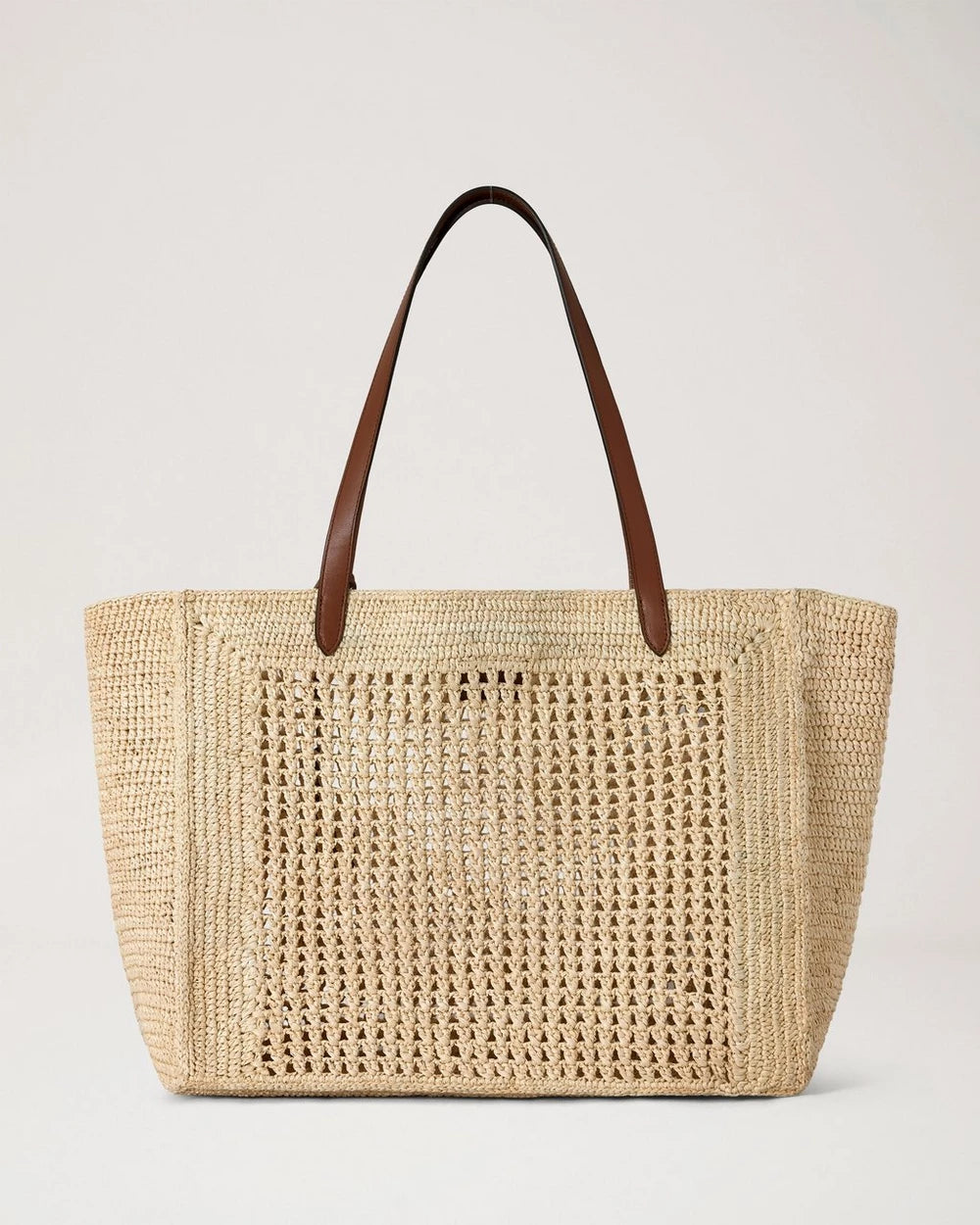 Crochet Tote, Natural