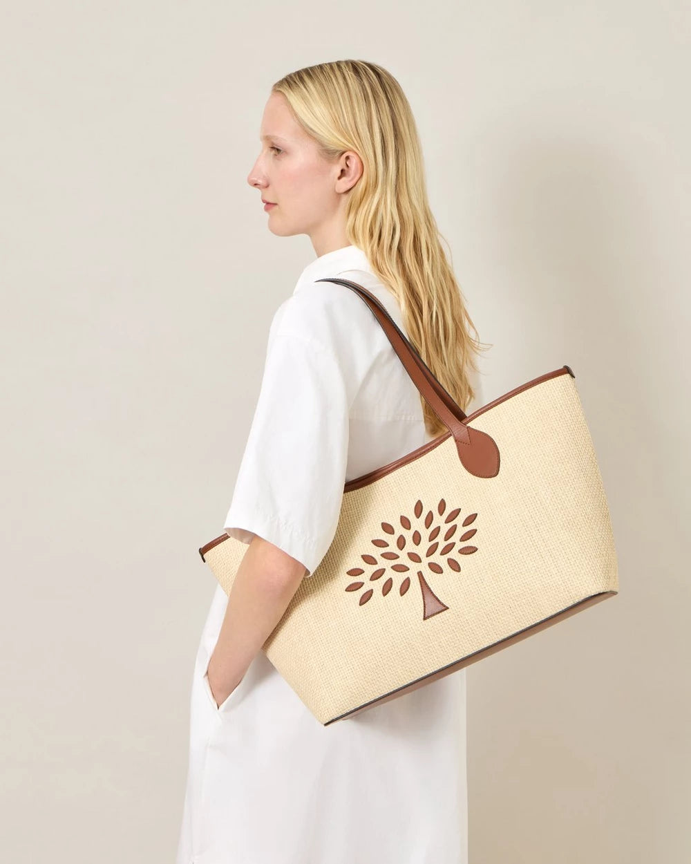 Tree Tote, Raffia