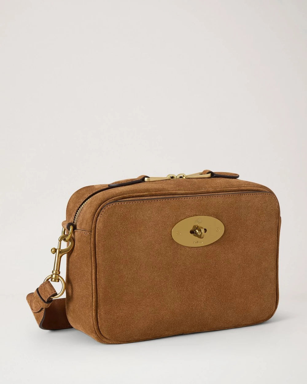 Darley Camera Bag Suede, Vintage Oak