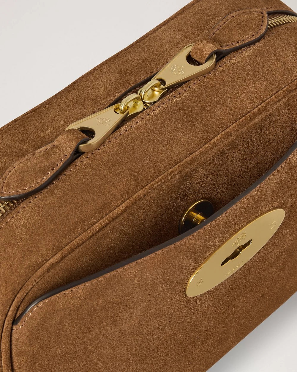 Darley Camera Bag Suede, Vintage Oak