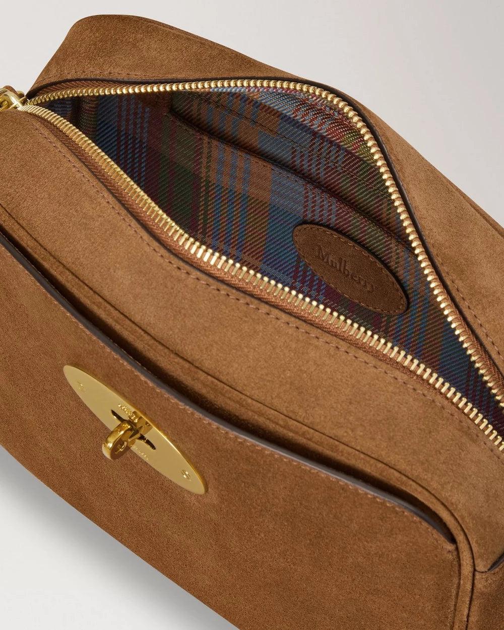 Darley Camera Bag Suede, Vintage Oak