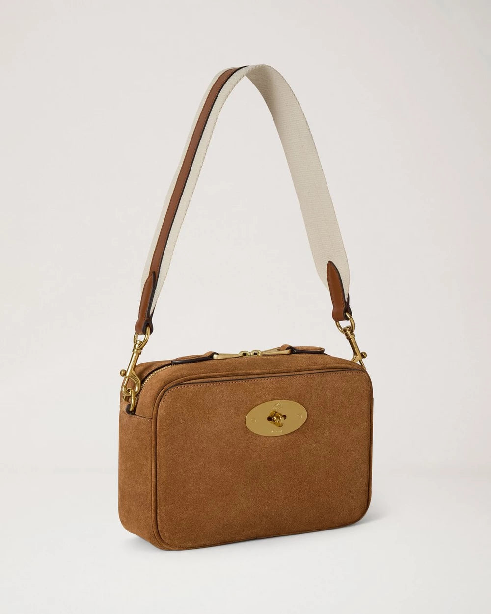 Darley Camera Bag Suede, Vintage Oak