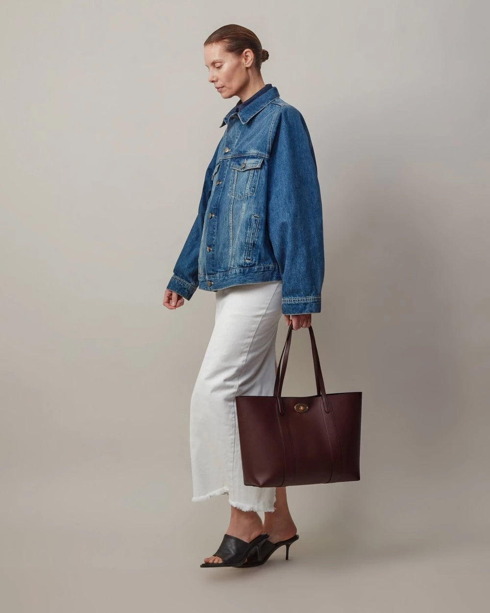 Bayswater Tote, Burgundy